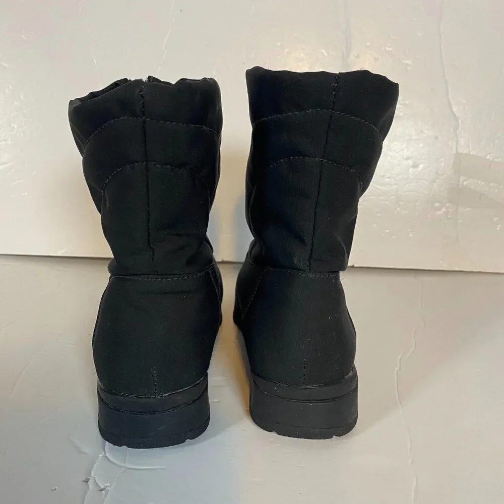 Toe Warmers Black Women’s Waterproof Alyssa Winter Boots Size 7.5 W